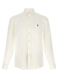 Polo Ralph Lauren Weiße Leinenbluse