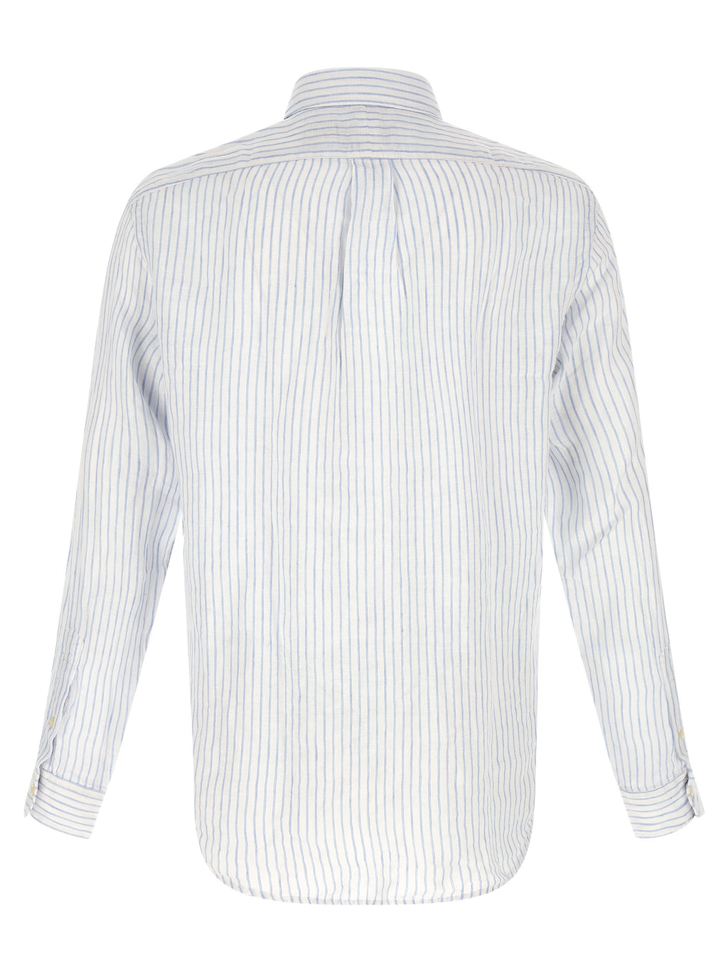 Polo Ralph Lauren Blaue Leinenbluse