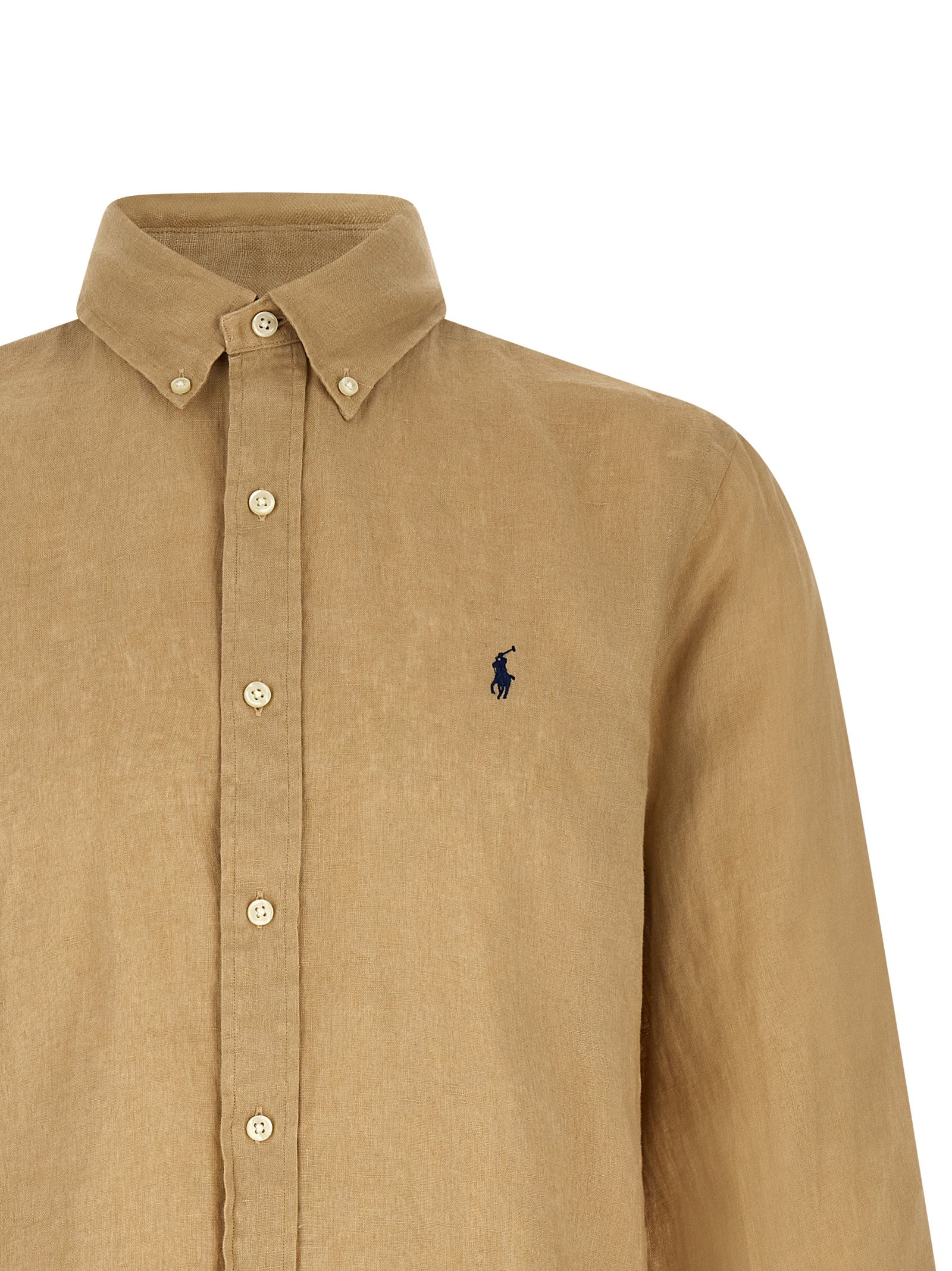 Polo Ralph Lauren Bicolor Leinenbluse