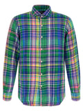 Polo Ralph Lauren Mehrfarbige Leinenbluse