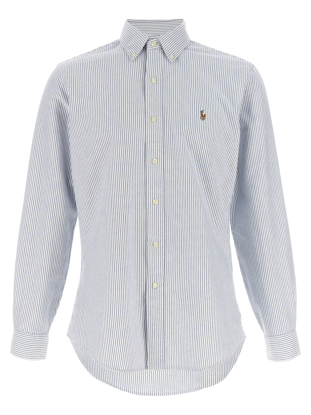 Polo Ralph Lauren Blaue Baumwollbluse