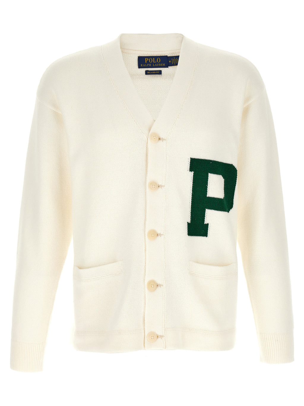 Polo Ralph Lauren Baumwoll-Cardigan in Zweifarbenoptik