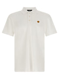 Versace Weißes Poloshirt aus Baumwolle