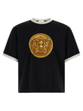 Versace Schwarzes Baumwoll-T-Shirt