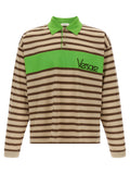 Versace Mehrfarbiges Polohemd aus Baumwolle