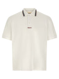 Versace Weißes Poloshirt aus Baumwolle