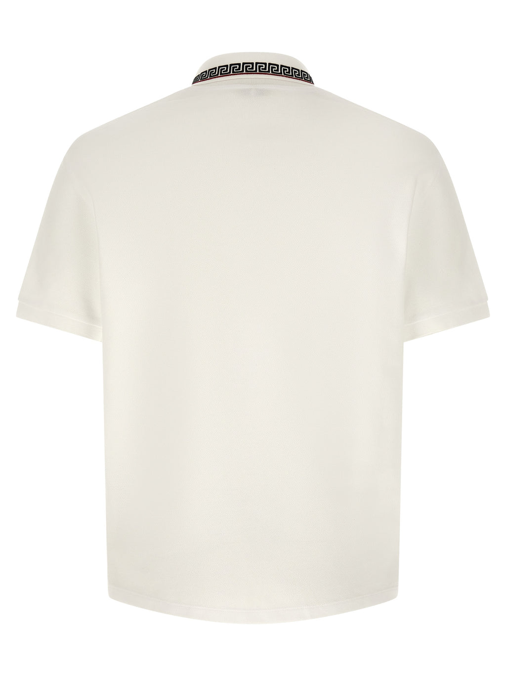 Versace Weißes Poloshirt aus Baumwolle