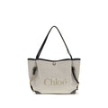 Chloé Graue Baumwoll-Schultertasche