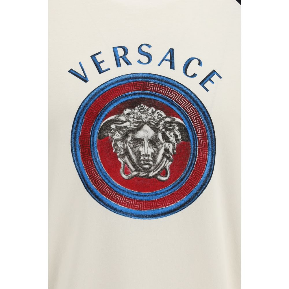 Versace Weißes Baumwoll-T-Shirt