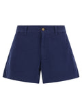 Polo Ralph Lauren Blaue Baumwoll-Bermudashorts
