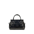 Miu Miu Schwarze Kalbsleder Bos Taurus Handtasche