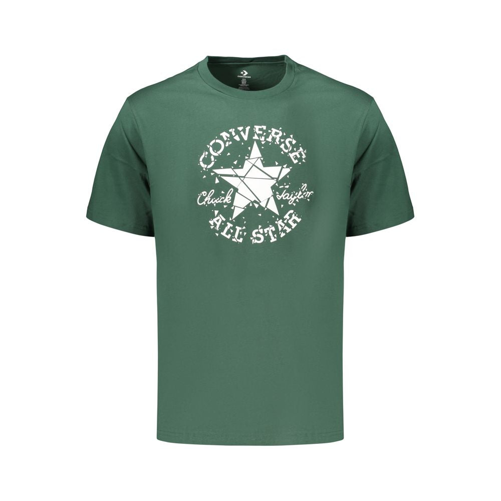 Converse Grünes Baumwoll-T-Shirt für Herren