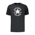 Converse Schwarzes Baumwoll-T-Shirt für Herren