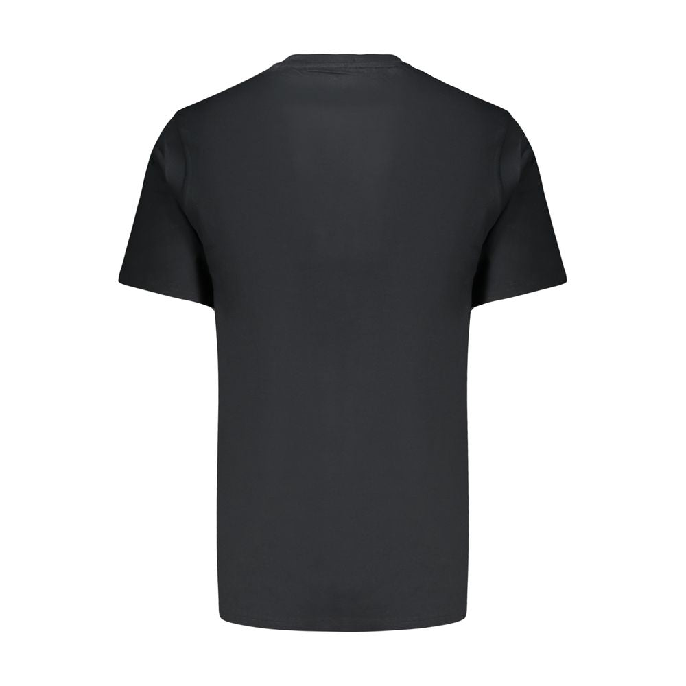 Converse Schwarzes Baumwoll-T-Shirt für Herren