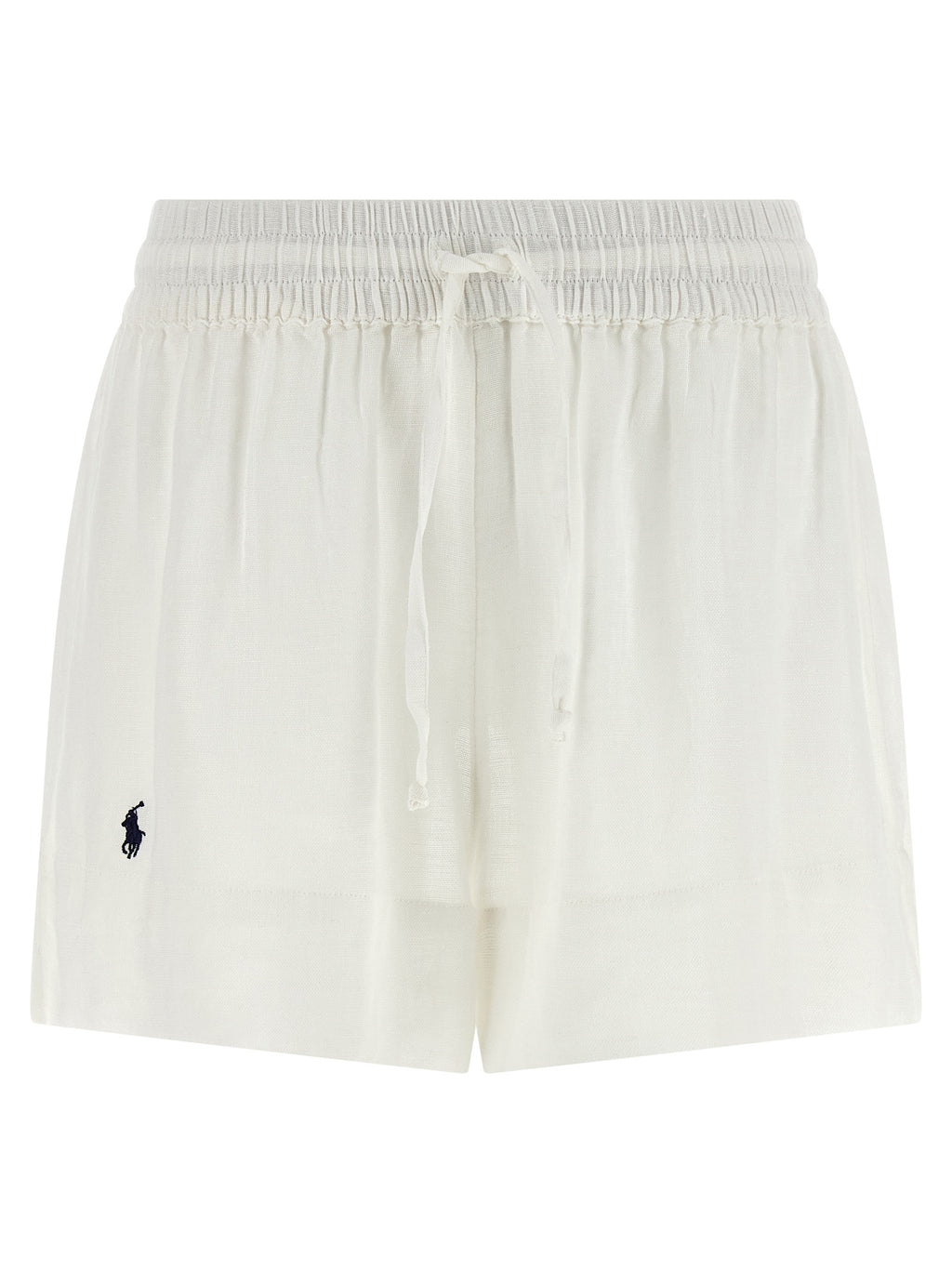 Polo Ralph Lauren Weiße Bermuda-Shorts aus Bio-Baumwolle