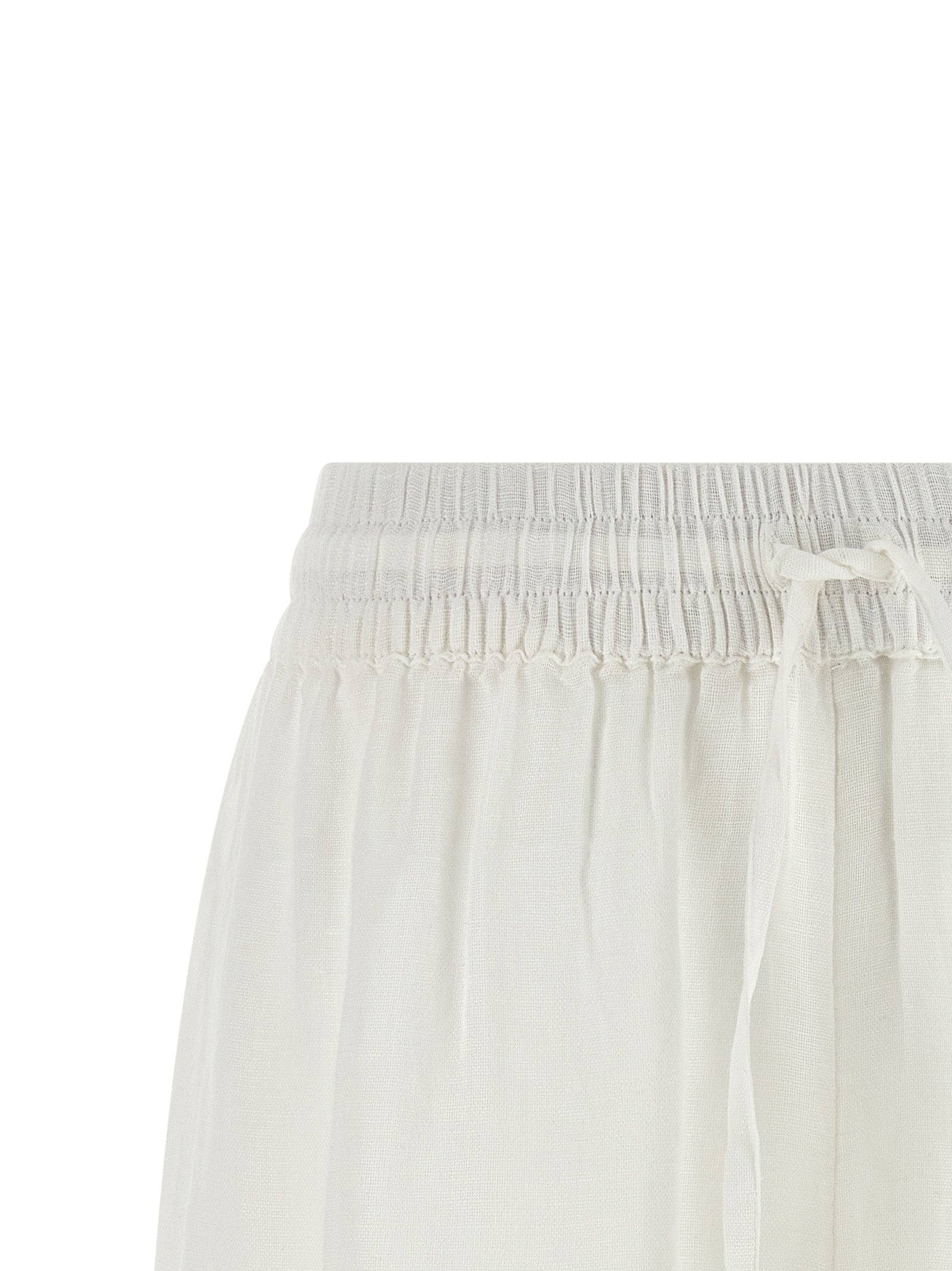 Polo Ralph Lauren Weiße Bermuda-Shorts aus Bio-Baumwolle