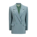 Chloé Zweifarbiger Blazer Aries aus Wolle