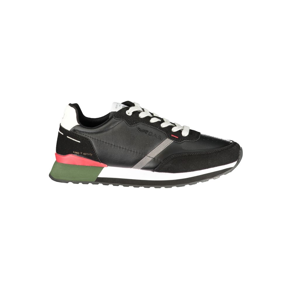 Gas Blauer Herren-Sneaker aus Polyurethan