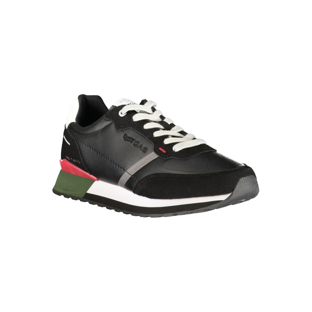 Gas Blauer Herren-Sneaker aus Polyurethan