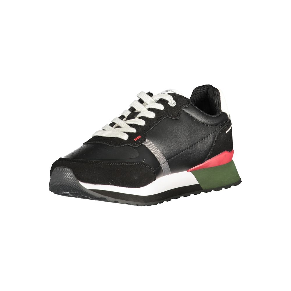 Gas Blauer Herren-Sneaker aus Polyurethan