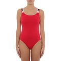 Moschino Roter Baumwoll-Badeanzug