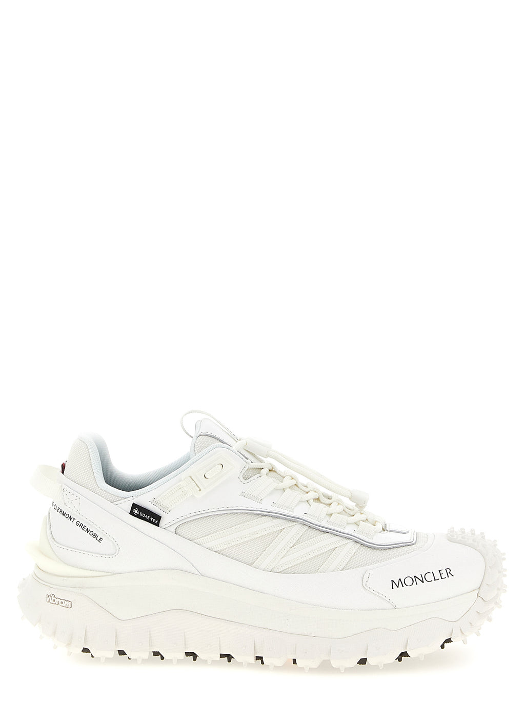 Moncler Weiße Sneaker aus Polyamid