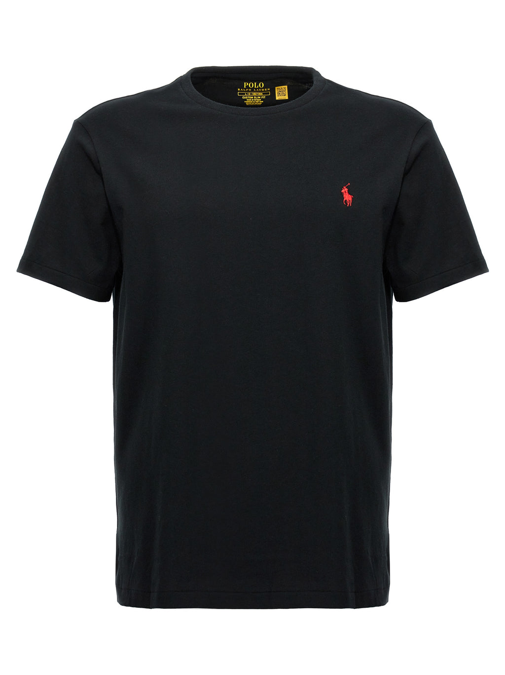 Polo Ralph Lauren Schwarzes Baumwoll-T-Shirt