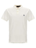 Polo Ralph Lauren Weißes Poloshirt aus Baumwolle