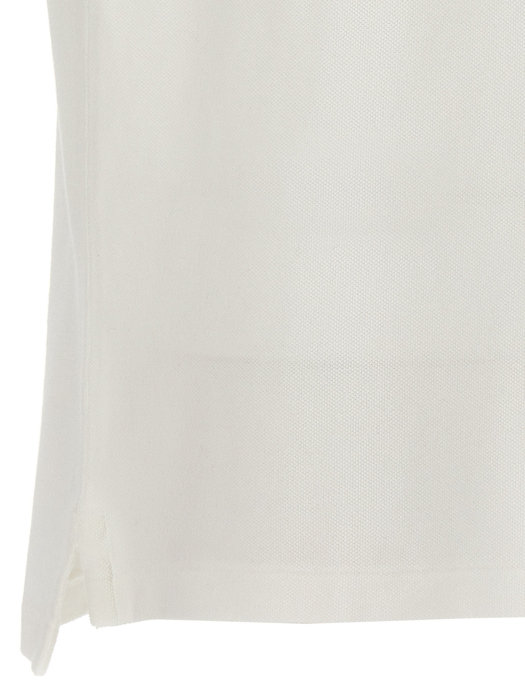 Polo Ralph Lauren Weißes Poloshirt aus Baumwolle