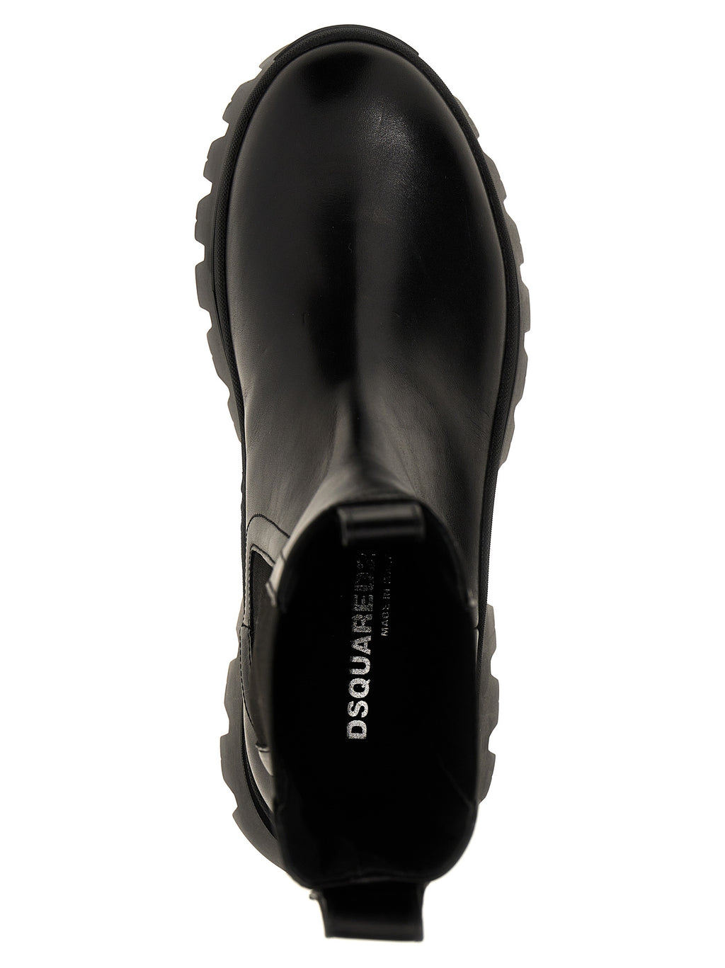 Dsquared² Schwarze Stiefeletten aus Kalbsleder