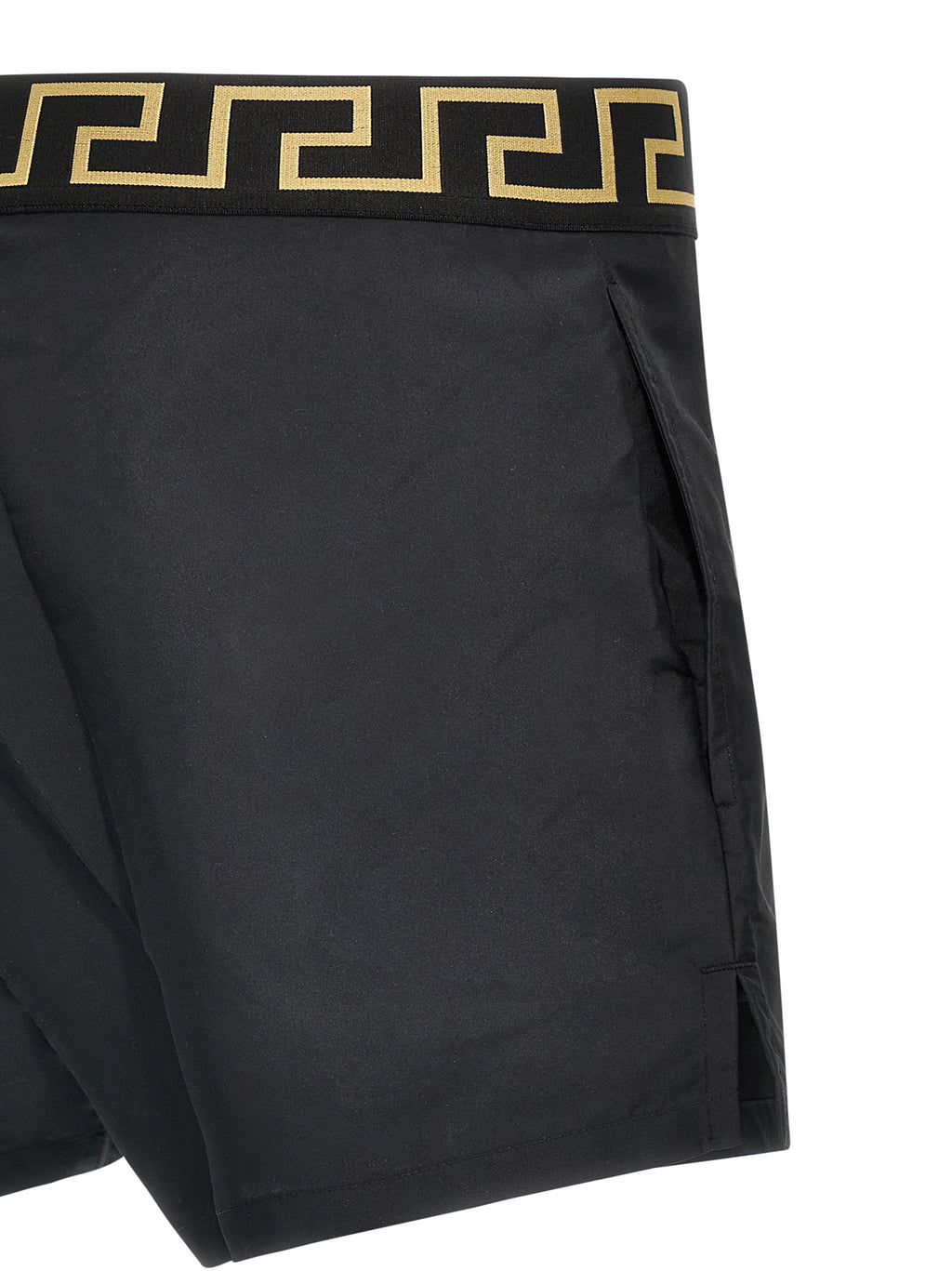 Versace Mehrfarbige Polyester-Badeshorts