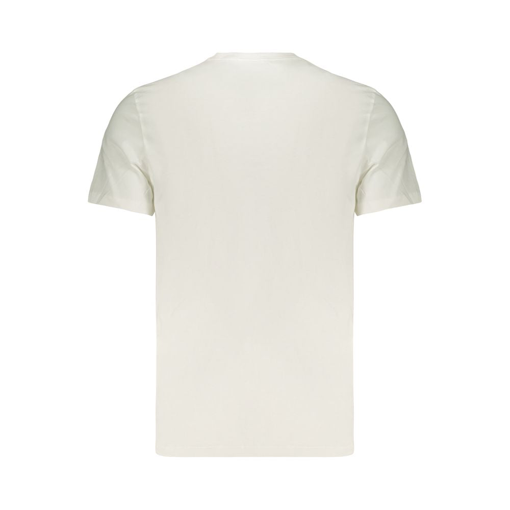 Calvin Klein Weißes Herren-T-Shirt aus Baumwolle