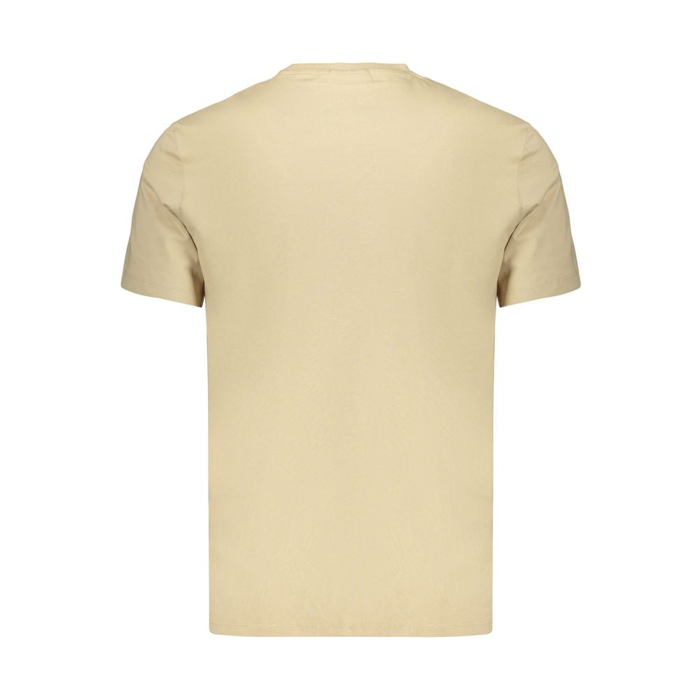 Calvin Klein Beige Baumwoll-T-Shirt für Herren