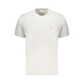 Calvin Klein Graues Baumwoll-T-Shirt für Herren