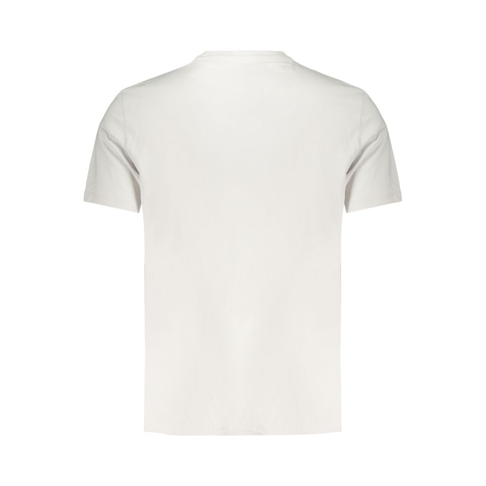Calvin Klein Graues Baumwoll-T-Shirt für Herren