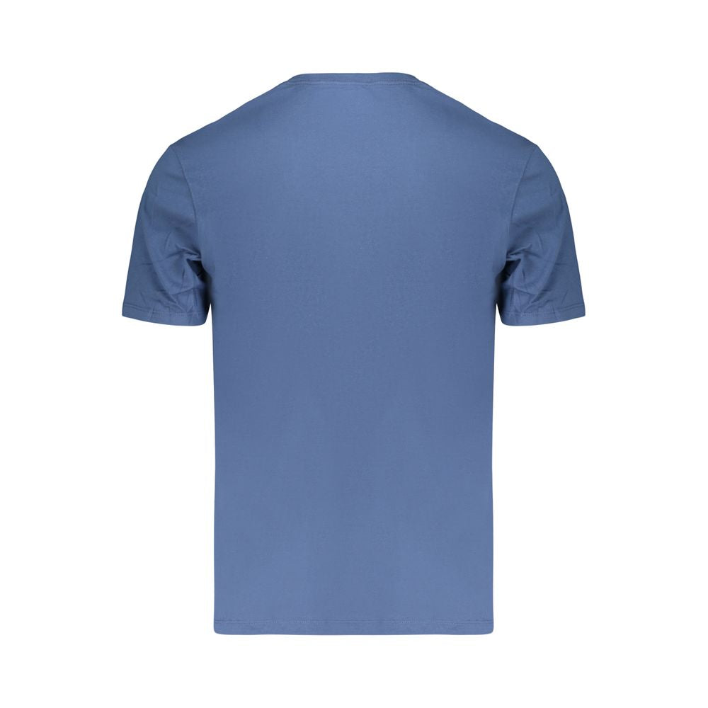 Calvin Klein Blaues Baumwoll-T-Shirt für Herren