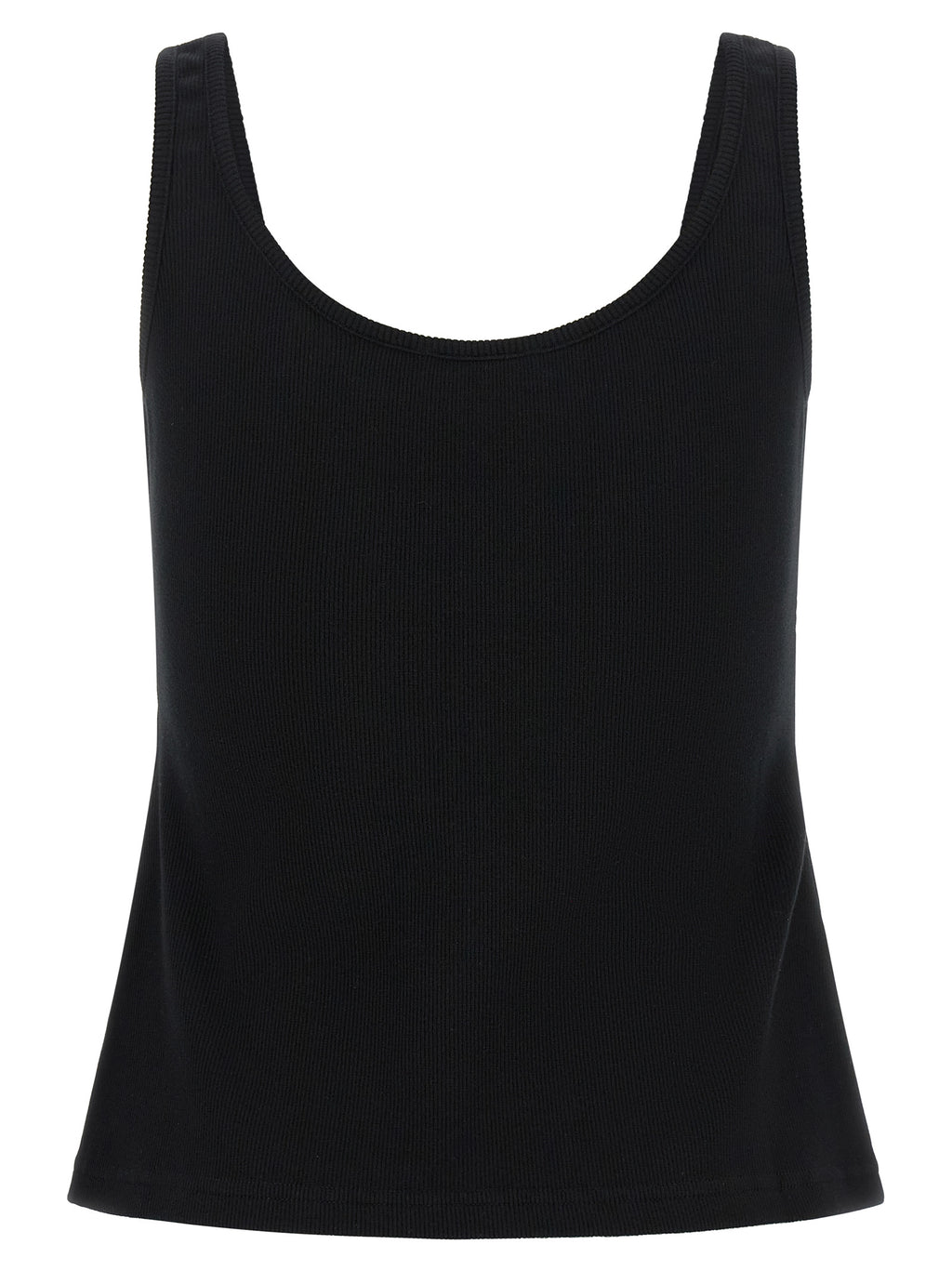 Off-White Schwarze Baumwoll-Tanktops