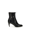Alexander McQueen Schwarze Schnürstiefel aus Kalbsleder Bos Taurus