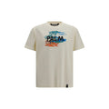 Palm Angels Beiges Baumwoll-T-Shirt