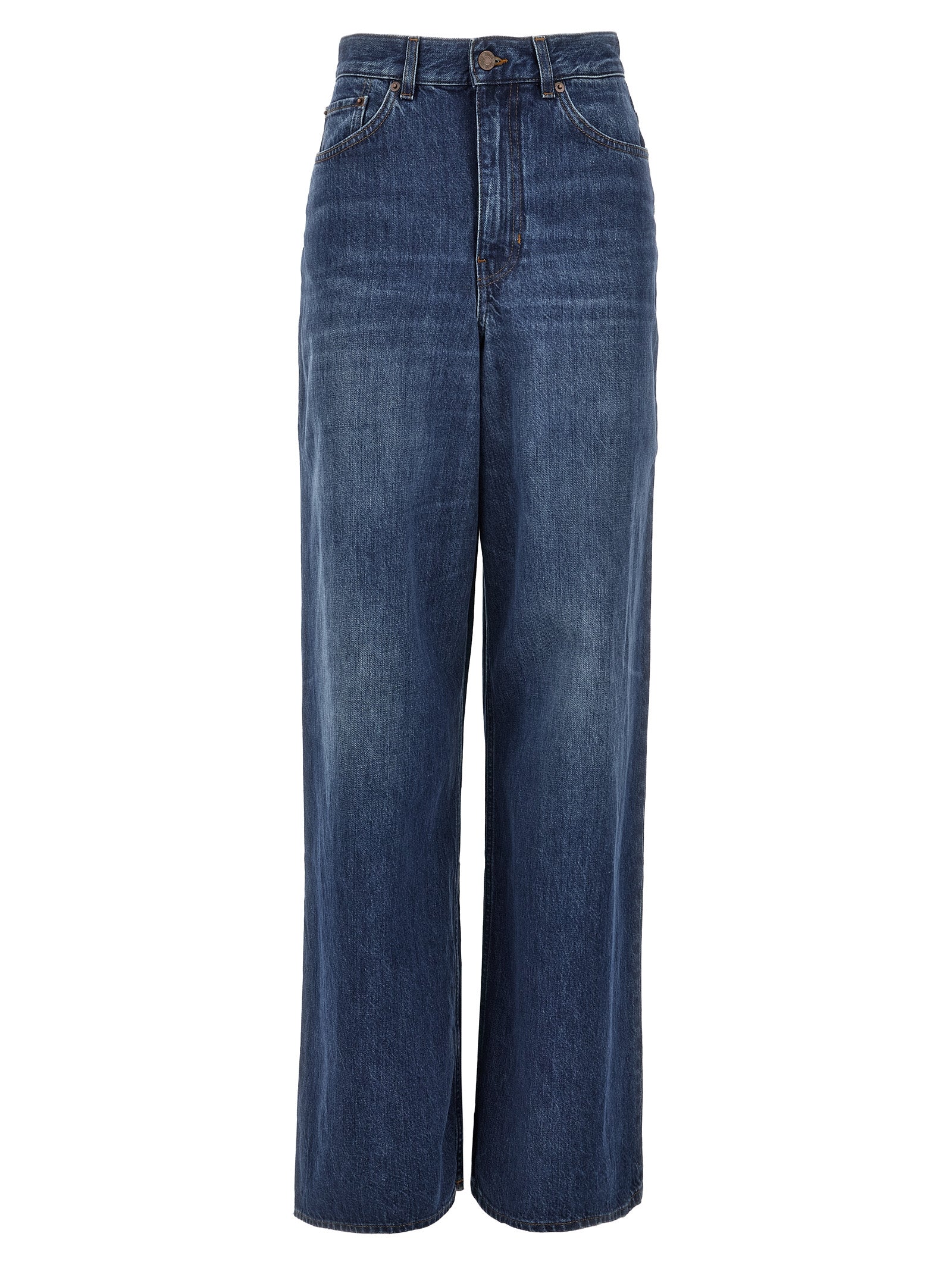 Chloé Blaue Baumwolljeans Denim