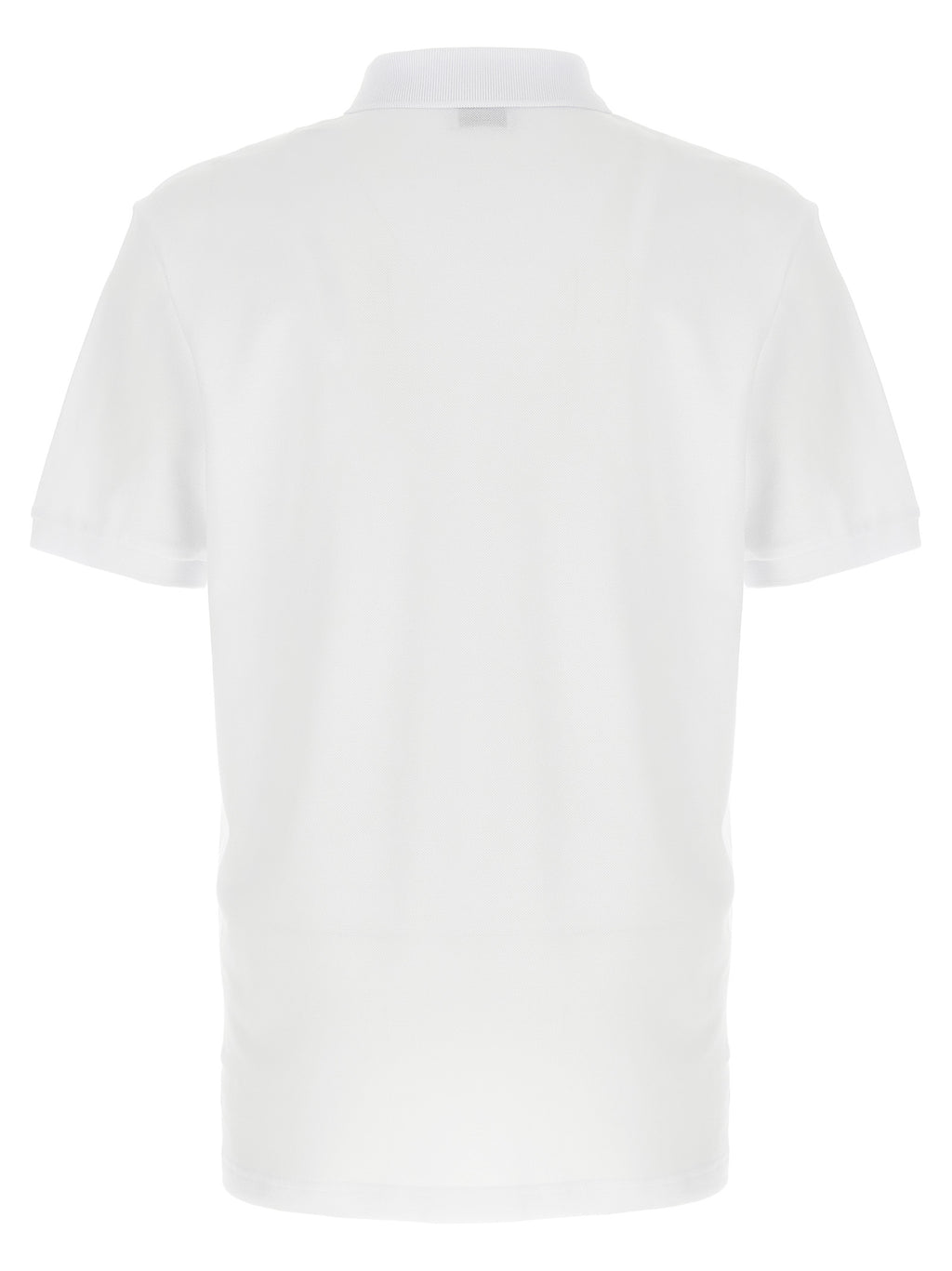 Moschino Weißes Poloshirt aus Baumwolle