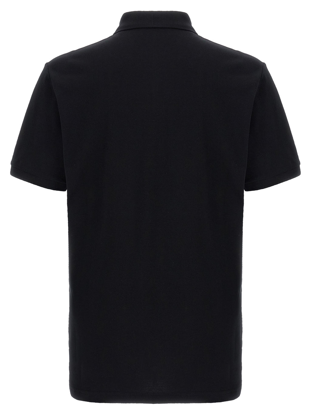 Moschino Schwarzes Baumwoll-Poloshirt