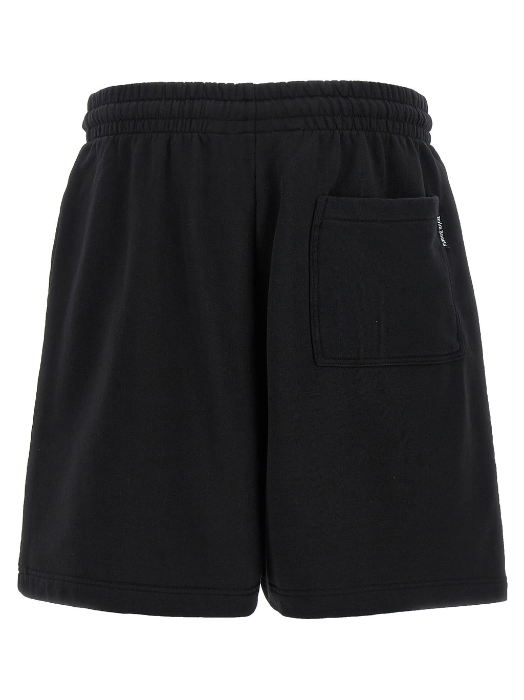 Palm Angels Schwarze Baumwoll-Bermudashorts