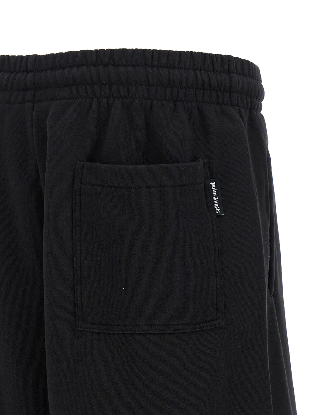 Palm Angels Schwarze Baumwoll-Bermudashorts