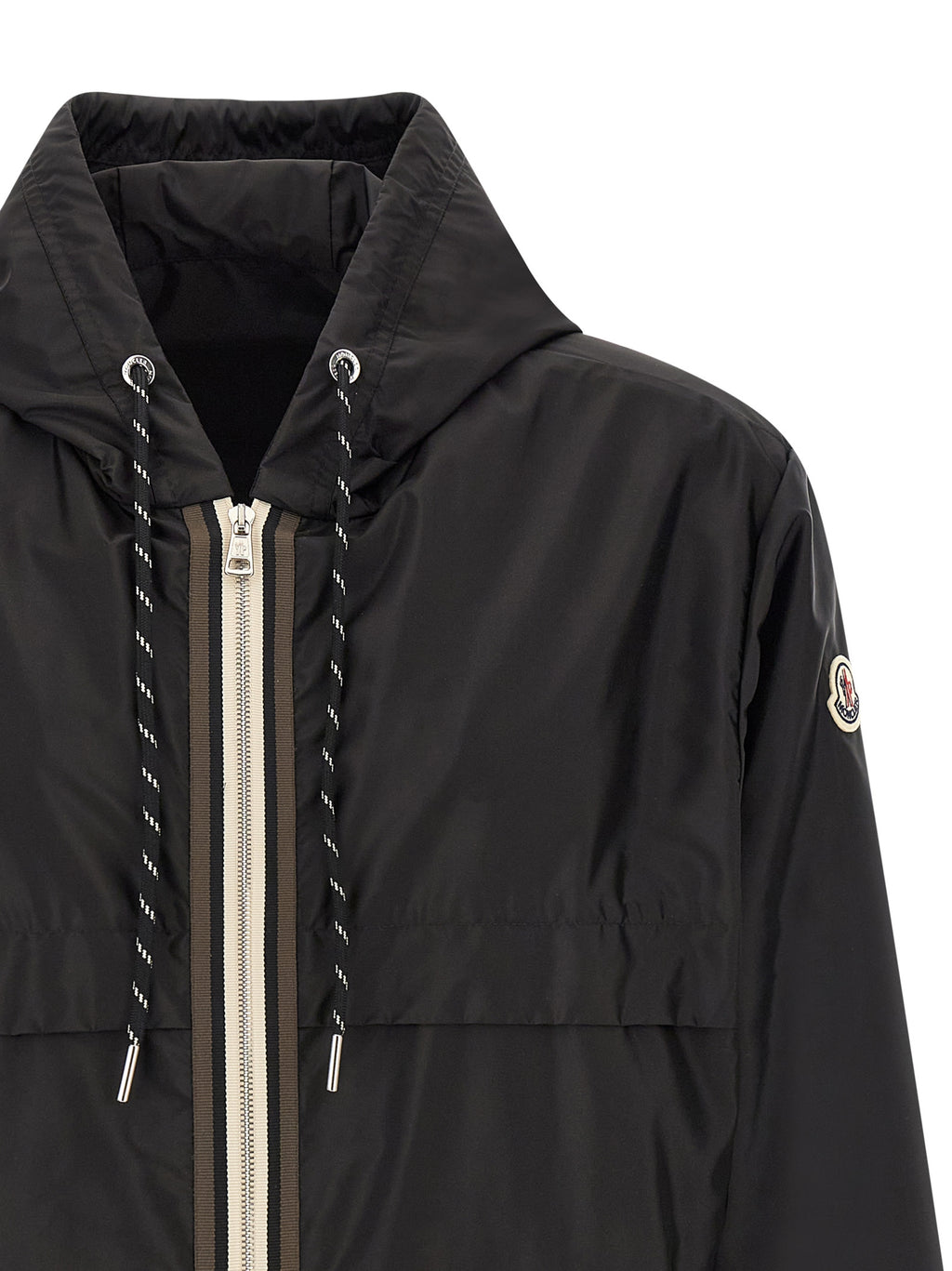 Moncler Schwarze Polyamid-Shell-Jacke