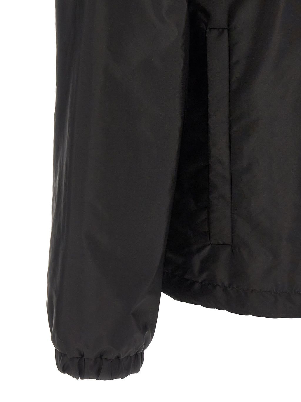 Moncler Schwarze Polyamid-Shell-Jacke