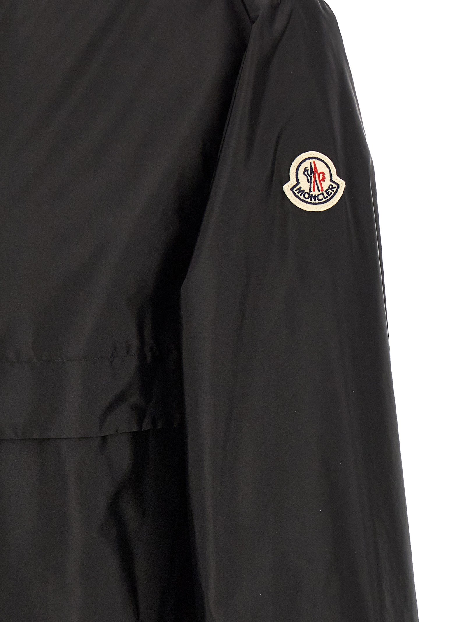Moncler Schwarze Polyamid-Shell-Jacke
