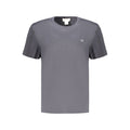 Calvin Klein Graues Baumwoll-T-Shirt für Damen