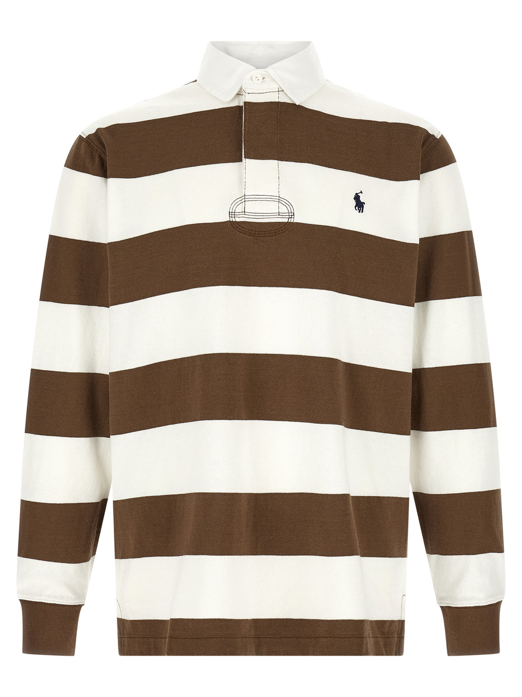 Polo Ralph Lauren Braunes Baumwoll-Polohemd