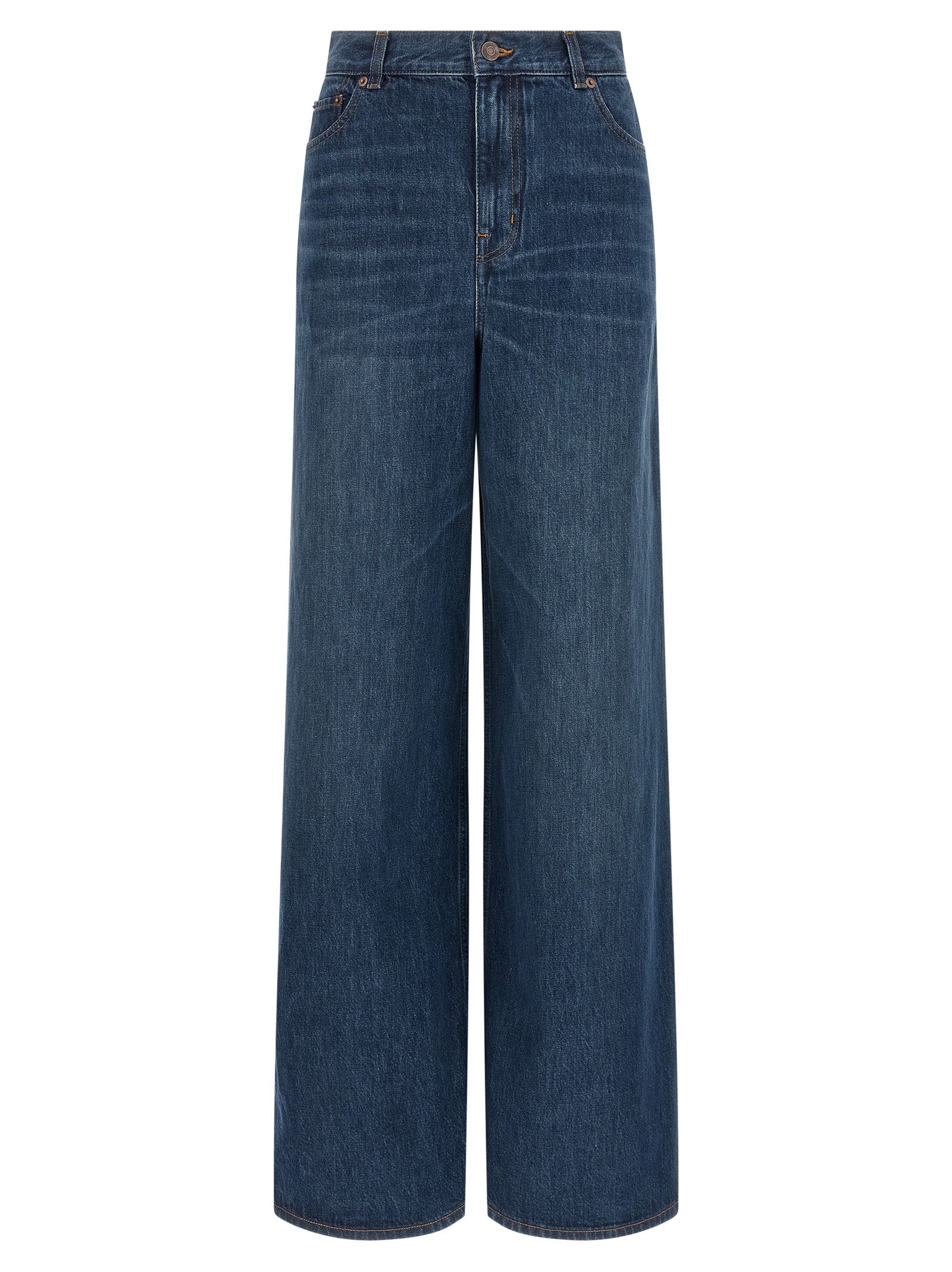Chloé Blaue Baumwolljeans Denim